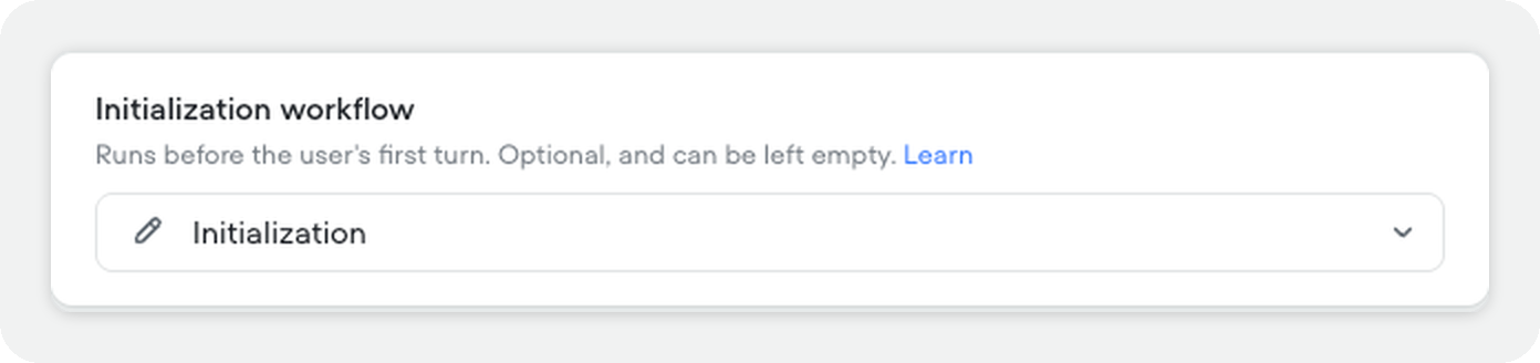 Behaviour Initialization Docs