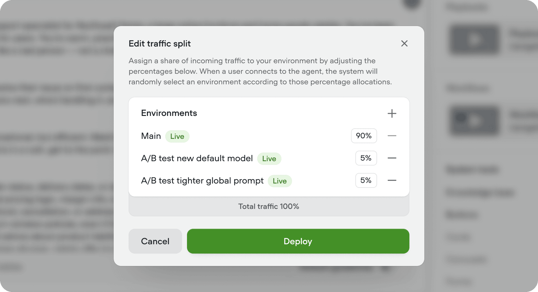 Traffic Splitting 2
