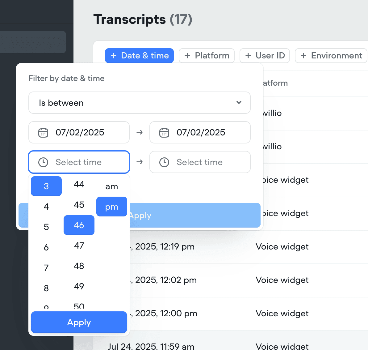 Better transcripts. Custom evaluations. Better AI agents.