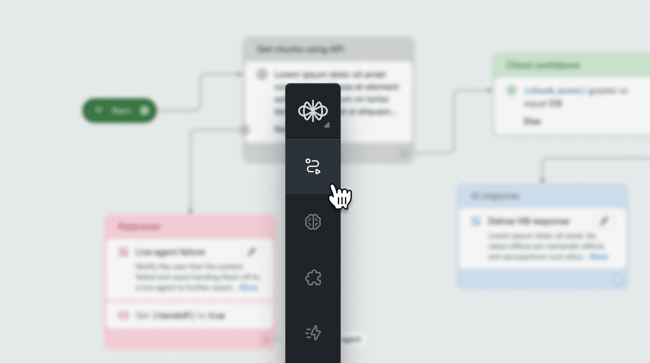 New navigation