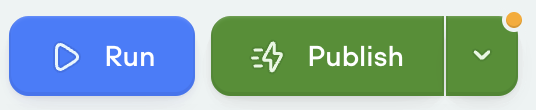 Pending Changes Indicator Pending changes indicator
