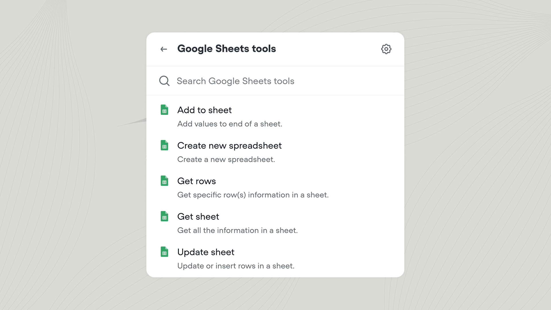 Google Sheets