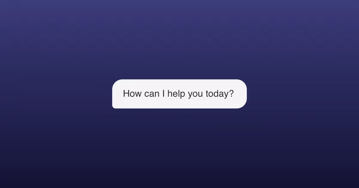 Design conversations to be helpful, not human