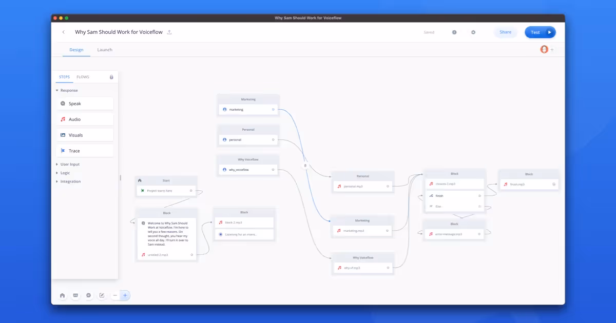How I used conversation design to get a job
