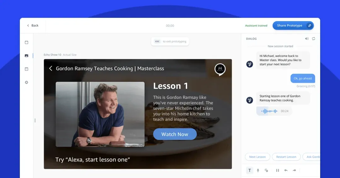 Voiceflow brings visual prototyping & enhanced test navigation to tool
