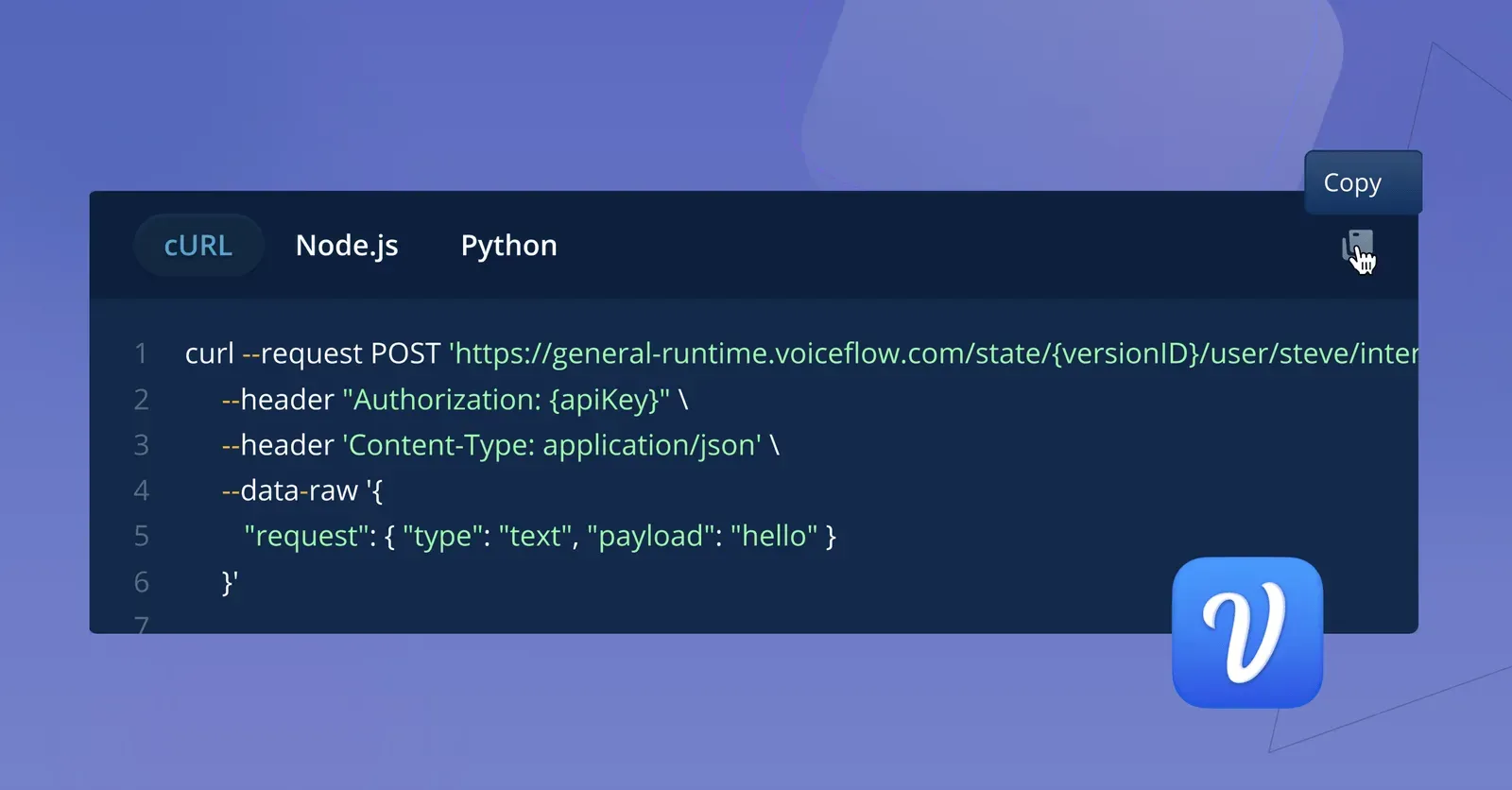 What is the Voiceflow API and how do you use it?