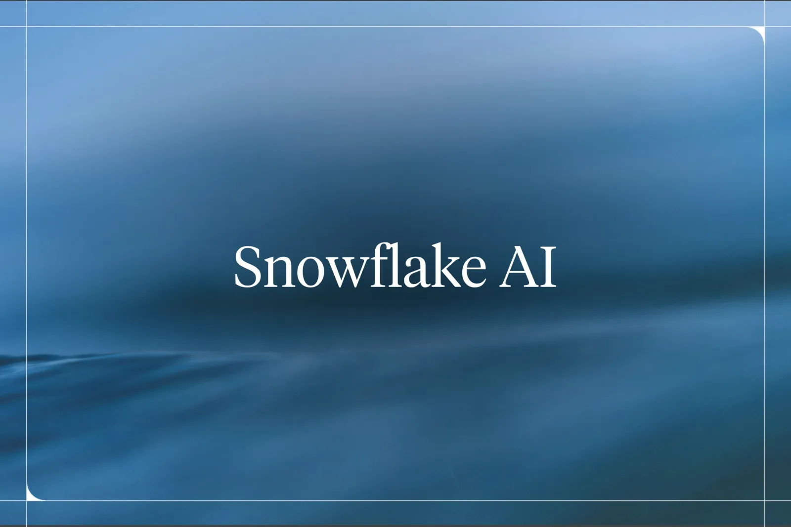 What's Snowflake's AI? Cortex, Arctic & Intelligence 2026
