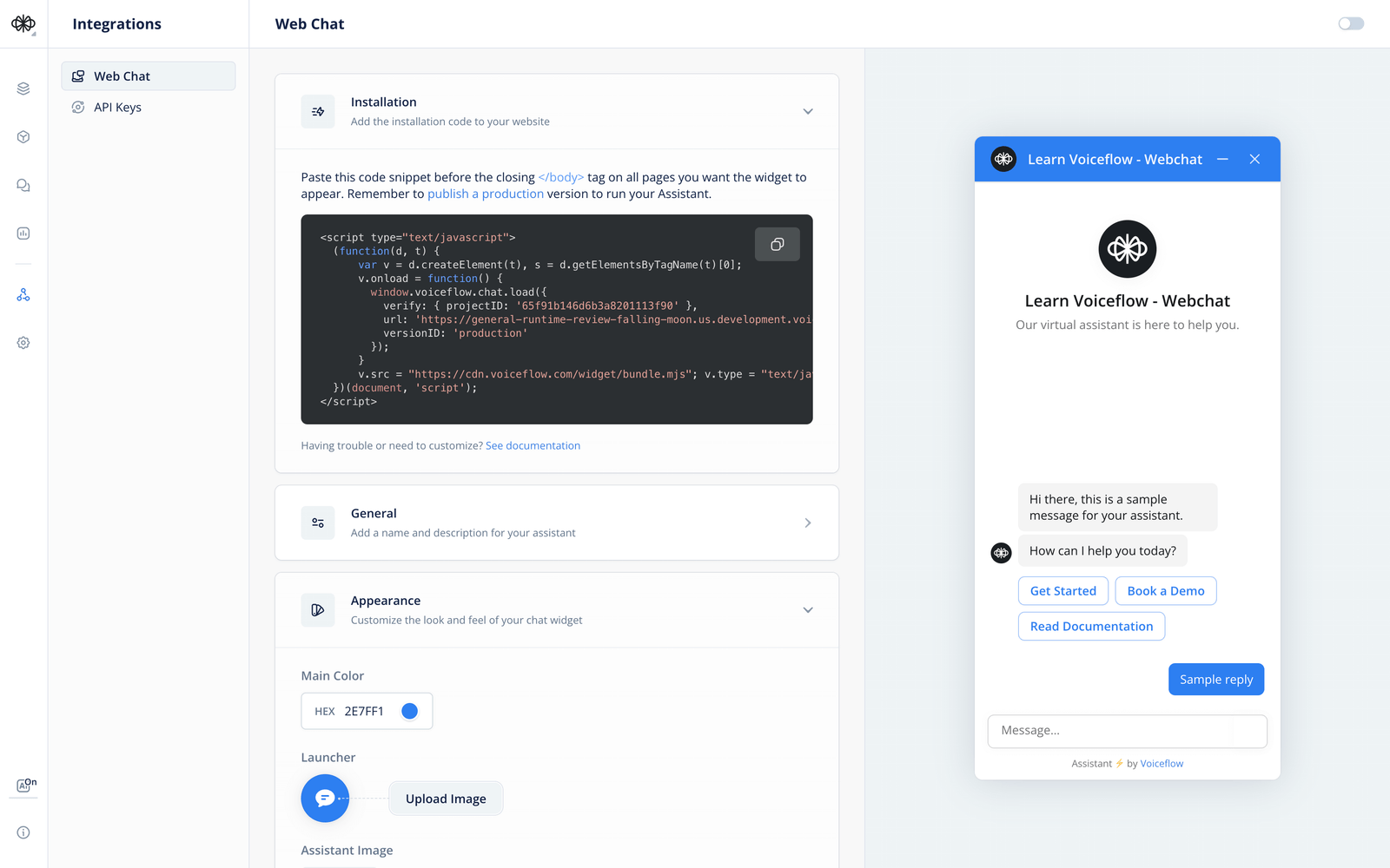 web-chat-voiceflow