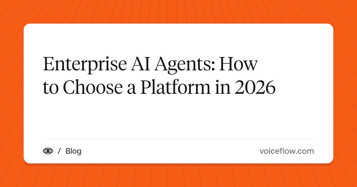 Enterprise AI Agents: How to Choose a Platform in 2026