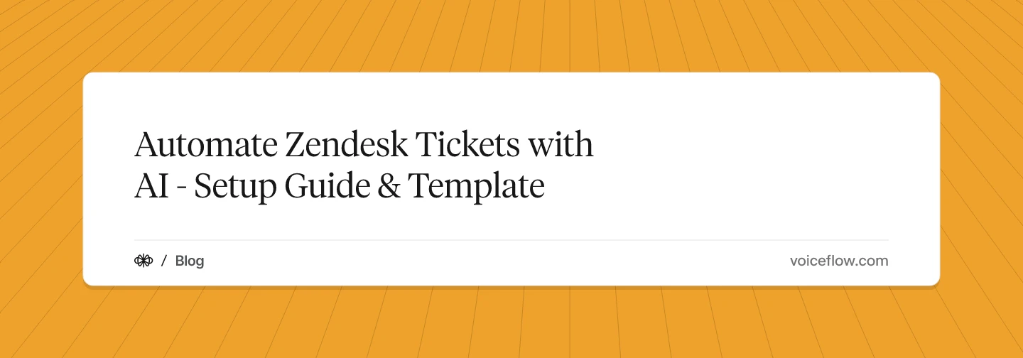 Automate Zendesk Tickets with AI - Setup Guide & Template