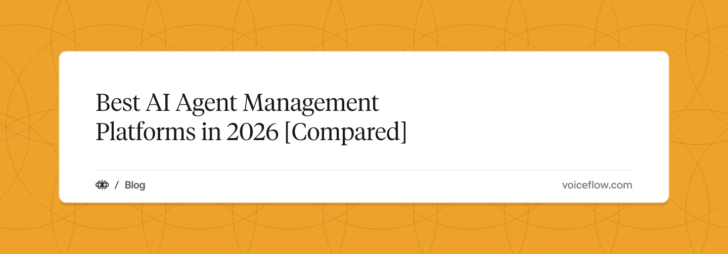 Best AI Agent Management Platforms in 2026 [Compared]