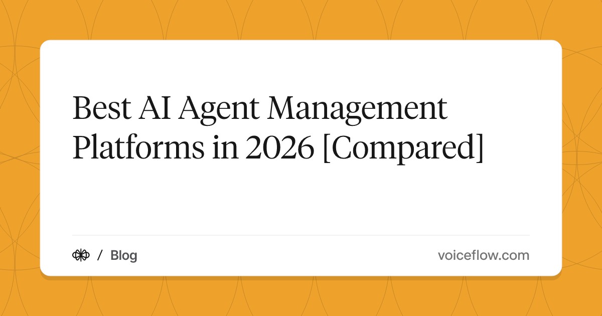 Best AI Agent Management Platforms in 2026 [Compared]