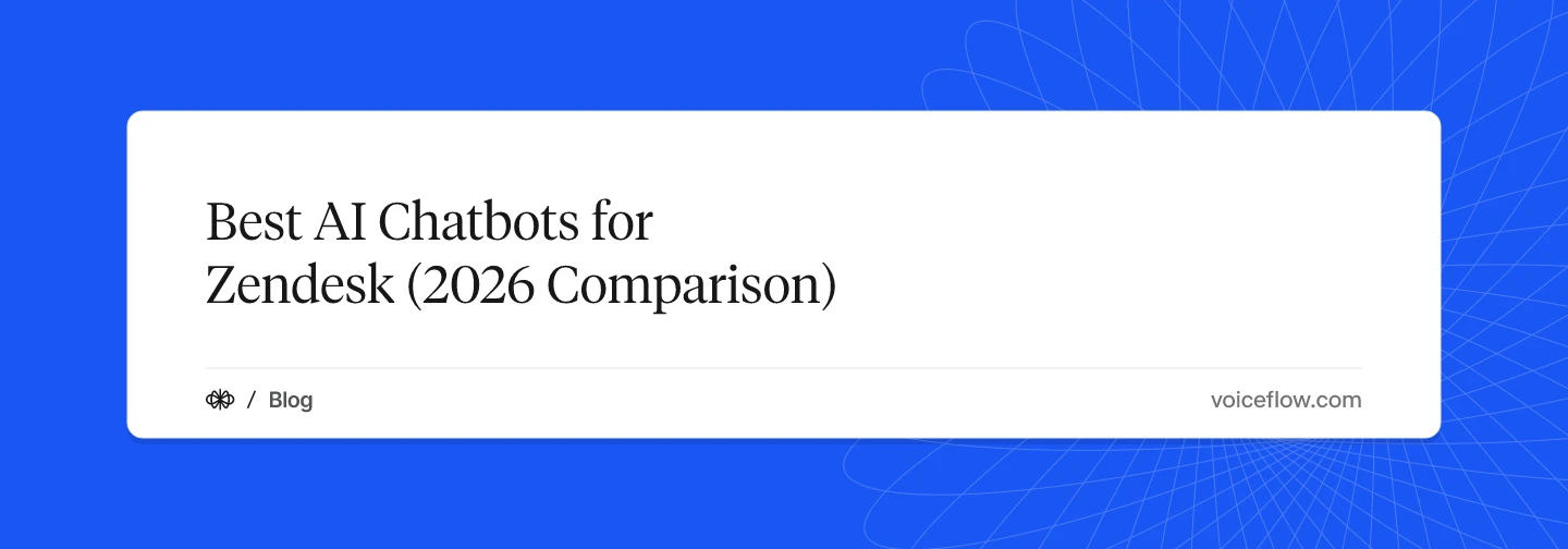 Best AI Chatbots for Zendesk (2026 Comparison)