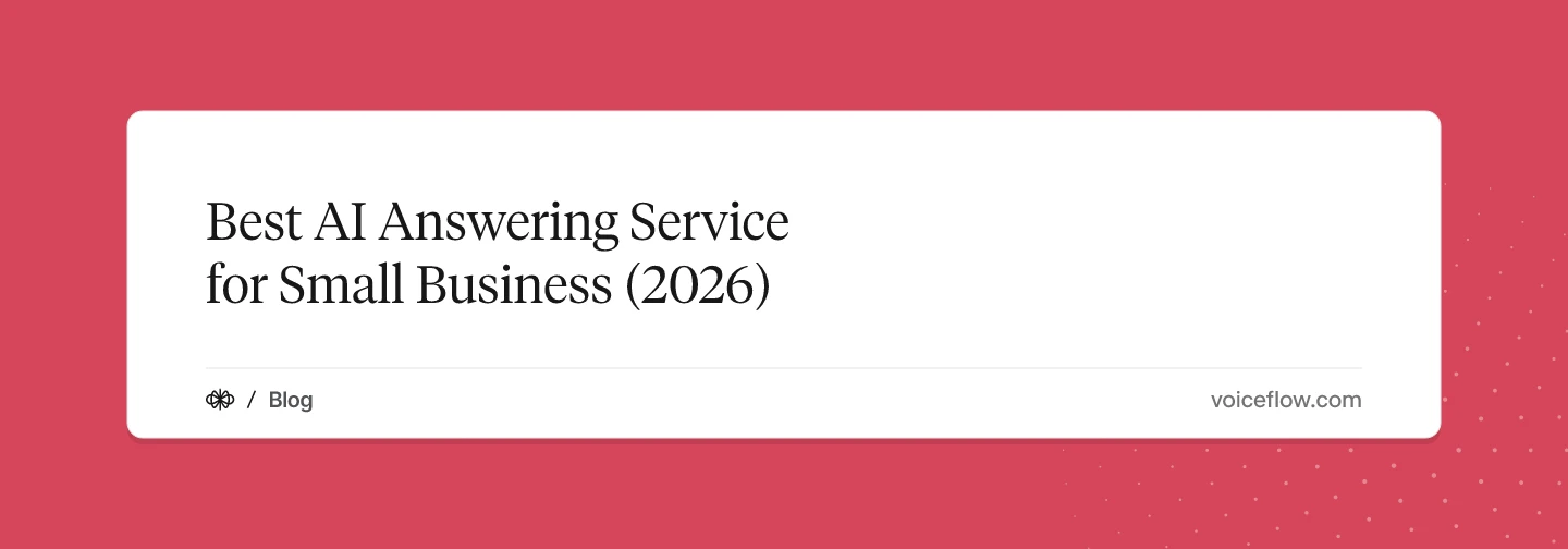 Best AI Answering Service for Small Business (2026)