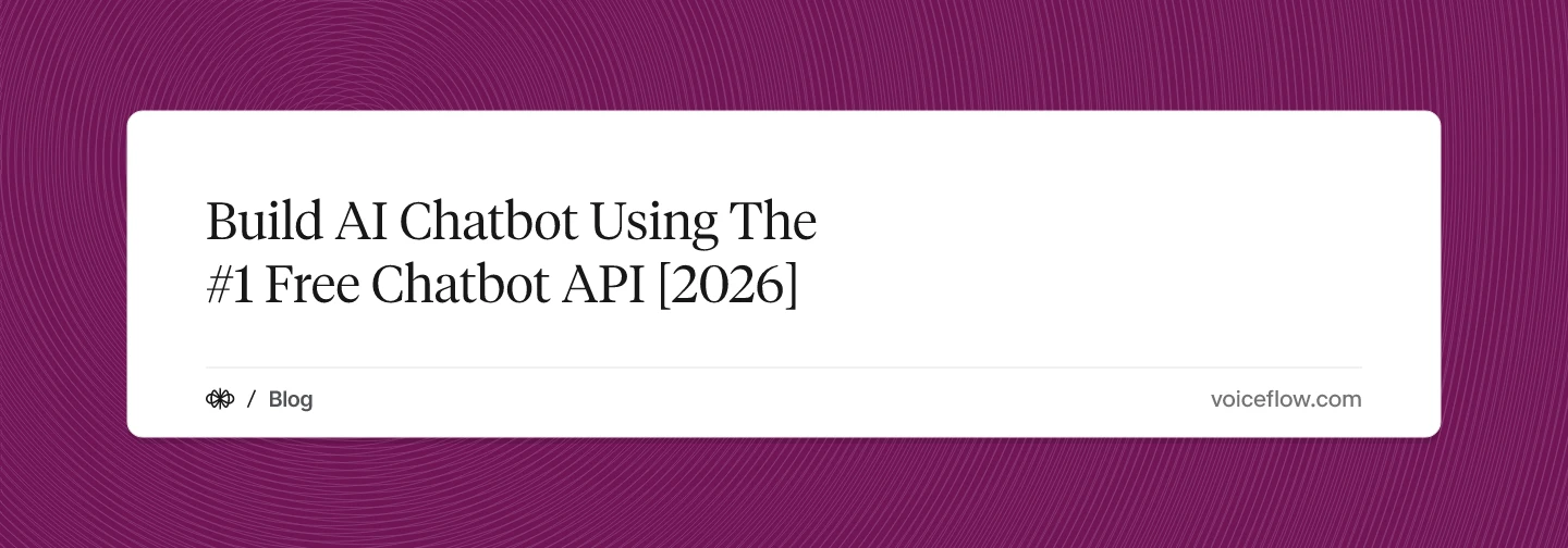 Build AI Chatbot Using The #1 Free Chatbot API [2026]
