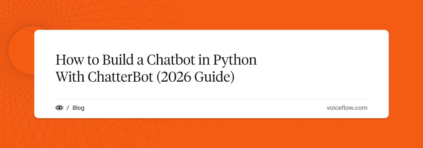 How to Build a Chatbot in Python With ChatterBot (2026 Guide)