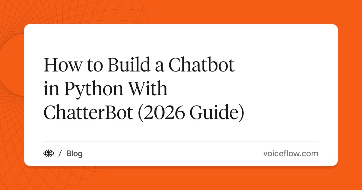 How to Build a Chatbot in Python With ChatterBot (2026 Guide)
