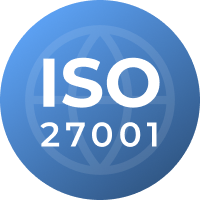 ISO 27001 badge