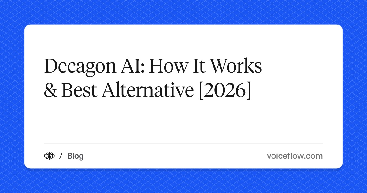 Decagon AI: How It Works & Best Alternative [2026]
