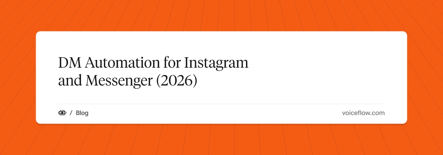 DM Automation for Instagram and Messenger (2026)