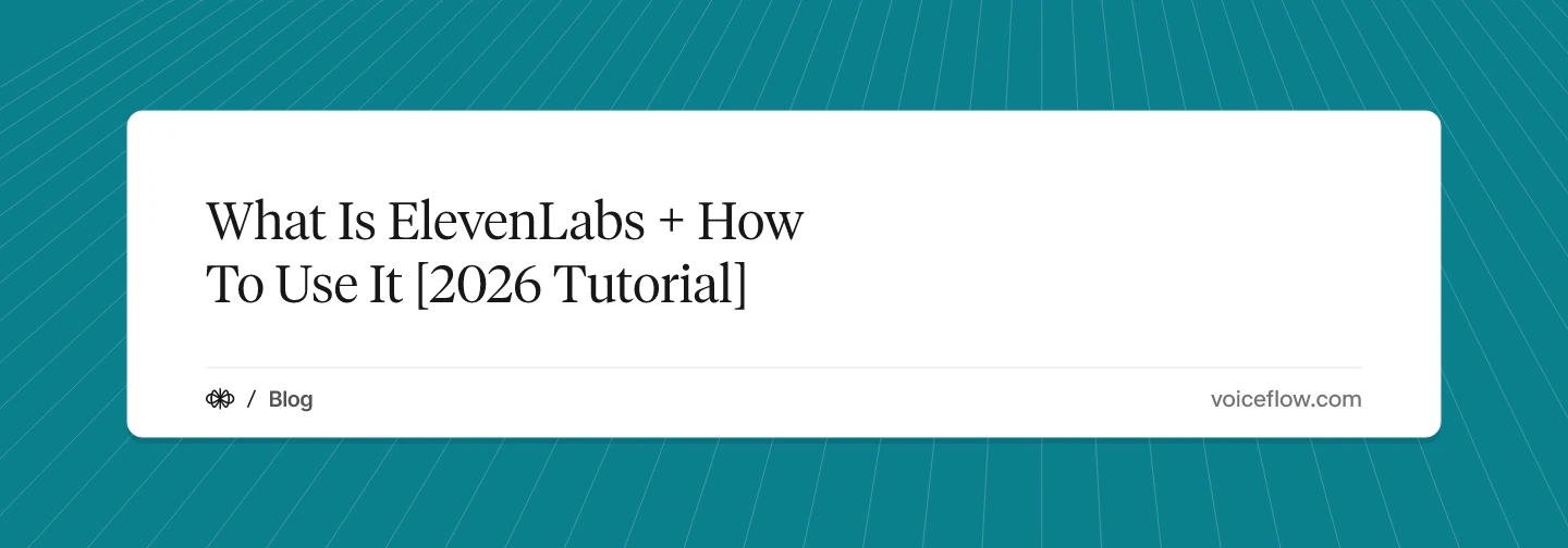 What Is ElevenLabs + How To Use It [2026 Tutorial]