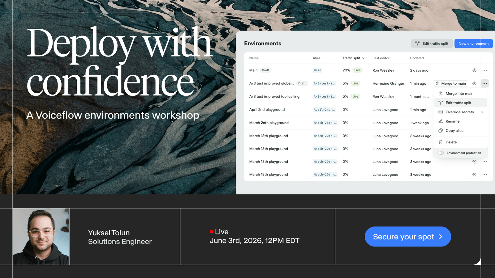 Deploy with confidence