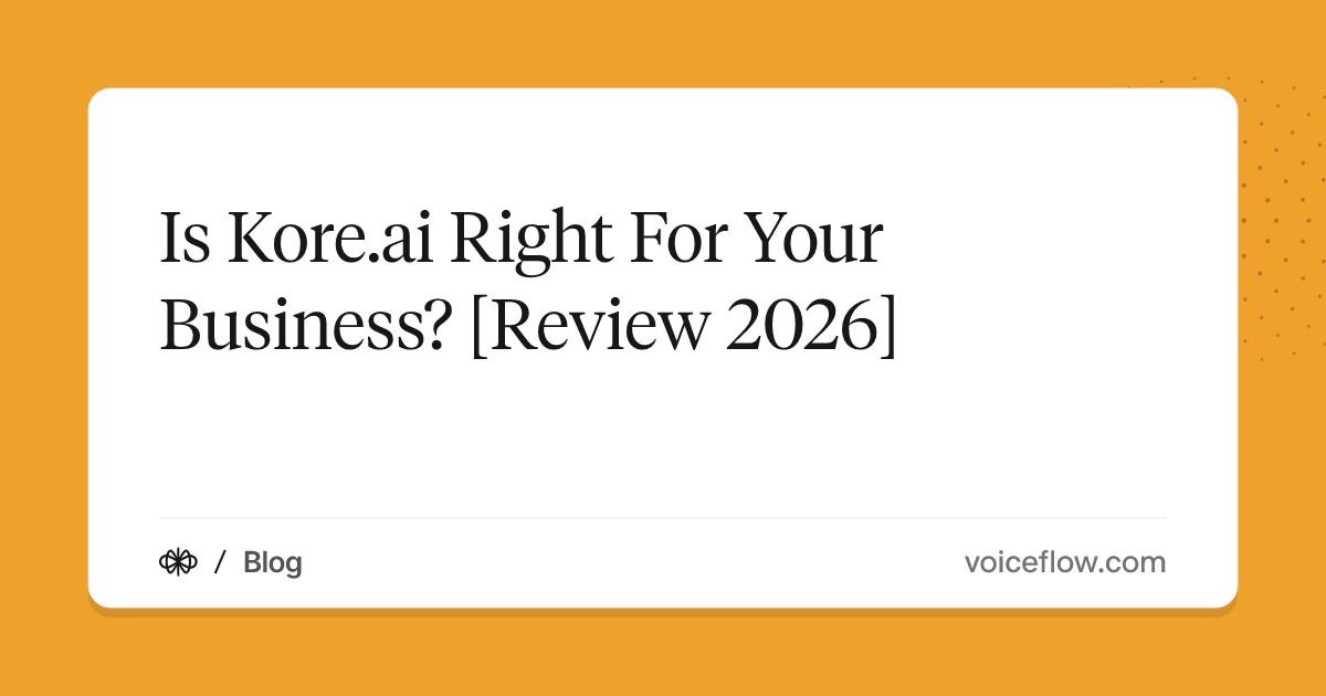 Is Kore.ai Right For Your Business? [Review 2026]