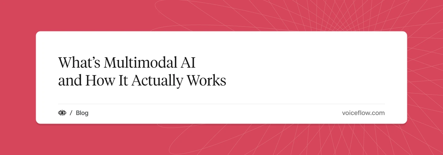 What’s Multimodal AI and How It Actually Works
