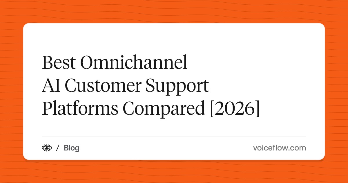 Best Omnichannel AI Customer Support Platforms Compared [2026]