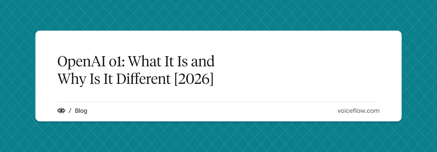 OpenAI o1: What It Is and Why Is It Different [2026]