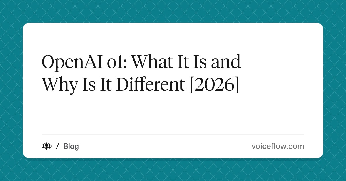 OpenAI o1: What It Is and Why Is It Different [2026]