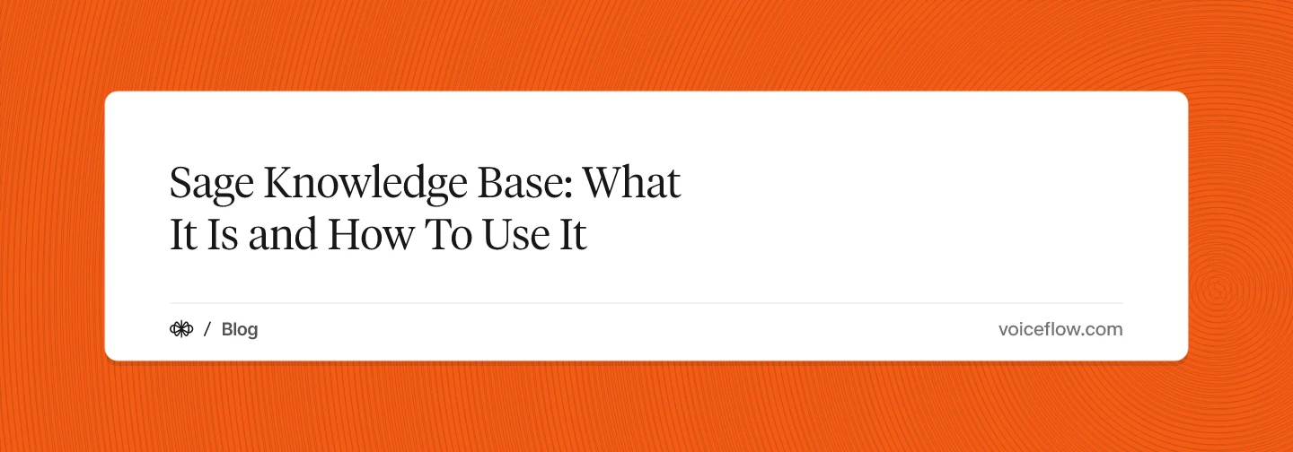 Sage Knowledge Base: What It Is and How To Use It
