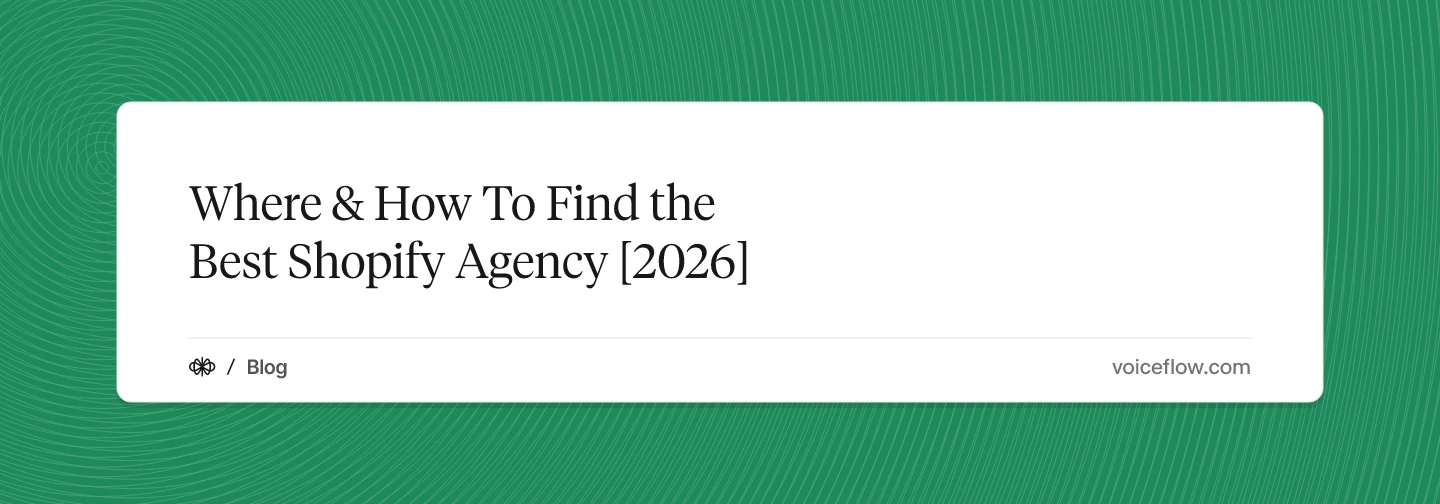 Where & How To Find the Best Shopify Agency [2026]