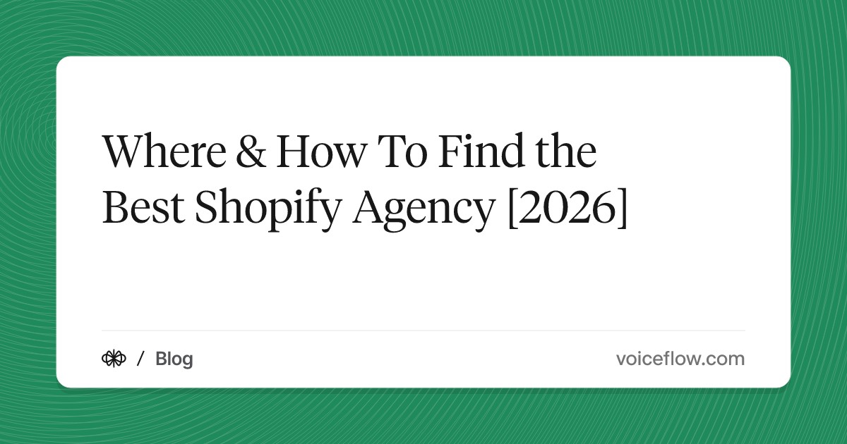 Where & How To Find the Best Shopify Agency [2026]
