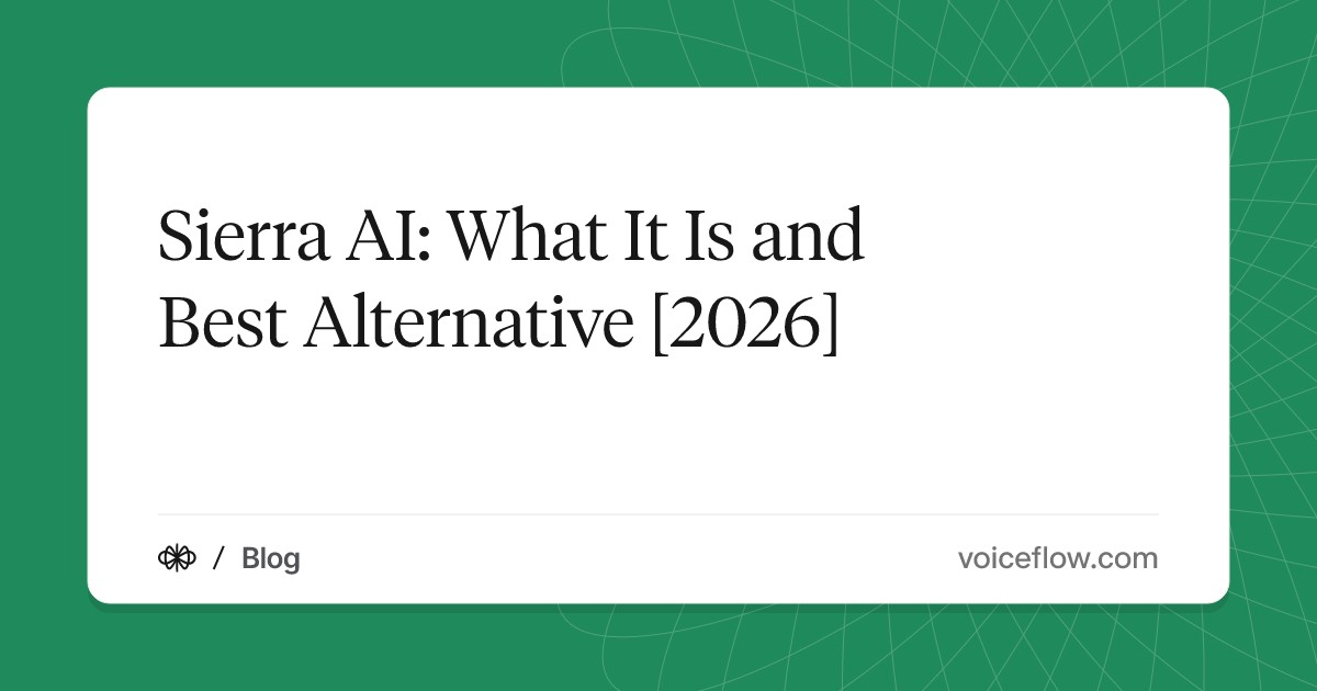 Sierra AI: What It Is and Best Alternative [2026]