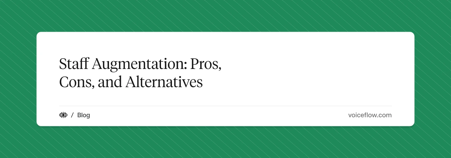 Staff Augmentation: Pros, Cons, and Alternatives