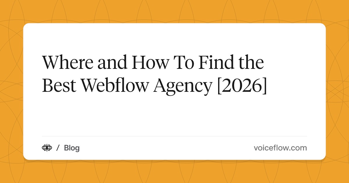 Where and How To Find the Best Webflow Agency [2026]