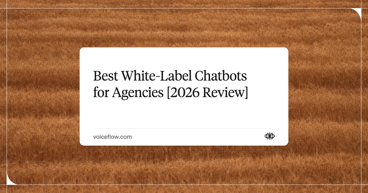 Best White-Label Chatbots for Agencies [2026 Review]