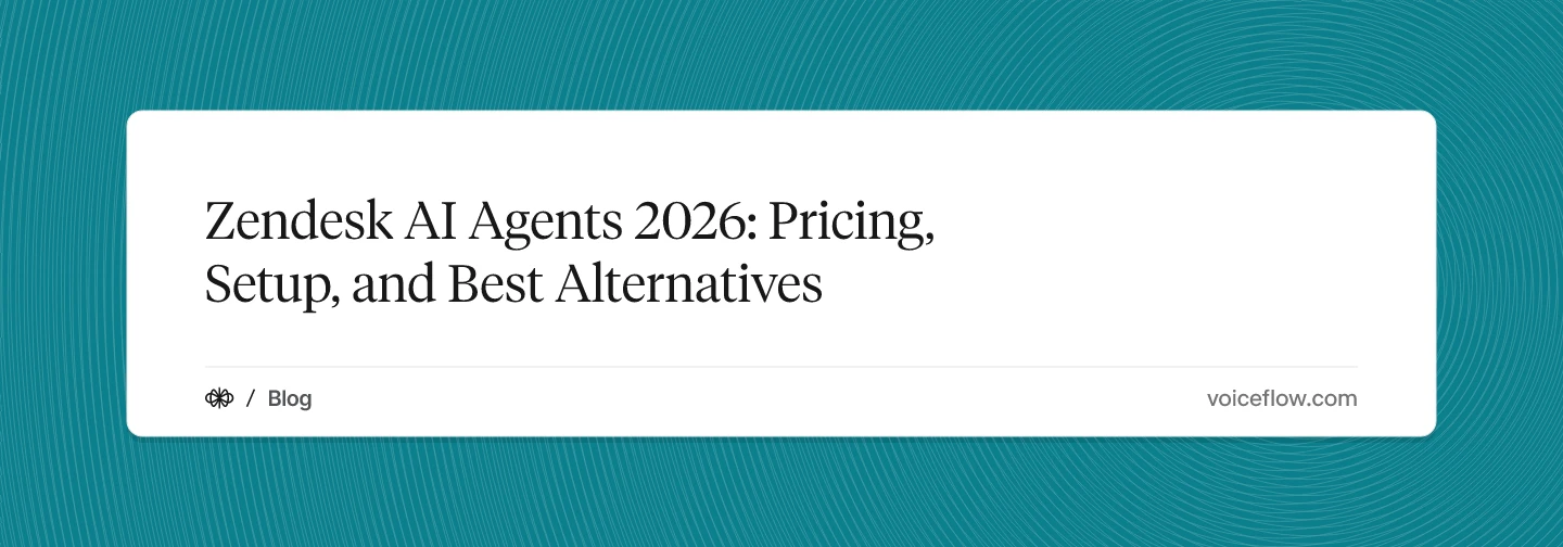 Zendesk AI Agents 2026: Pricing, Setup, and Best Alternatives