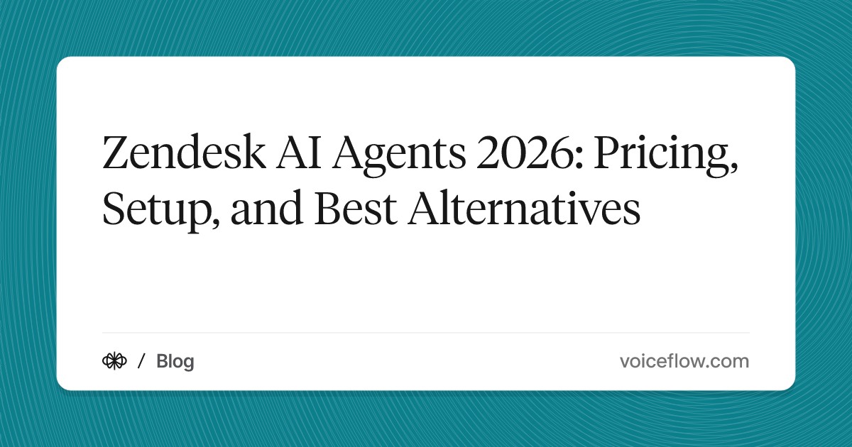 Zendesk AI Agents 2026: Pricing, Setup, and Best Alternatives