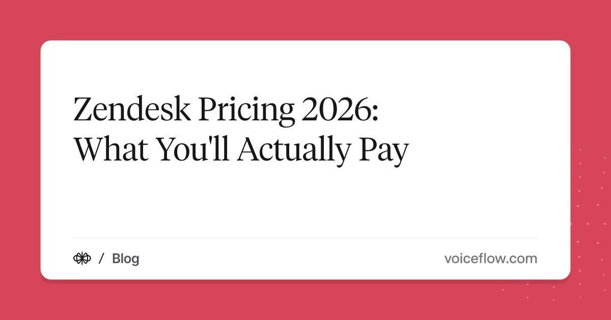 Zendesk Pricing 2026: What You'll Actually Pay